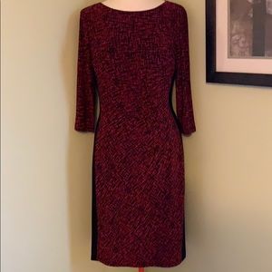 LRL Print Jersey Dress